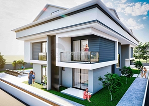 Квартира планування 3 + 1 дуплекс в районі Кемер-Анталія 