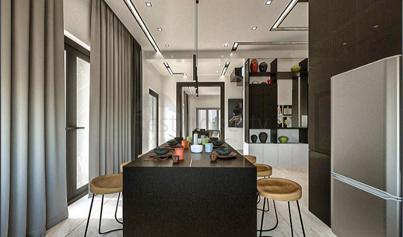 Вілла планування 5 + 1 в районі Белек - Анталія 