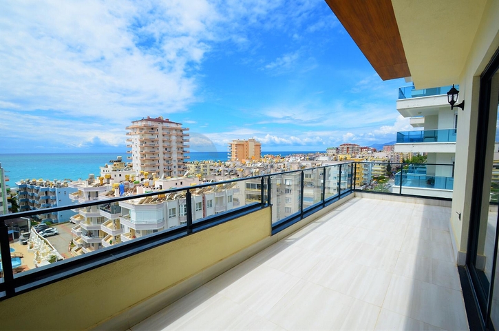 Пентхаус 3 + 1 в Махмутларі на оренду