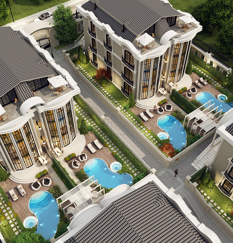 Ексклюзивні вілли з видом на море 