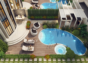 Ексклюзивні вілли з видом на море 