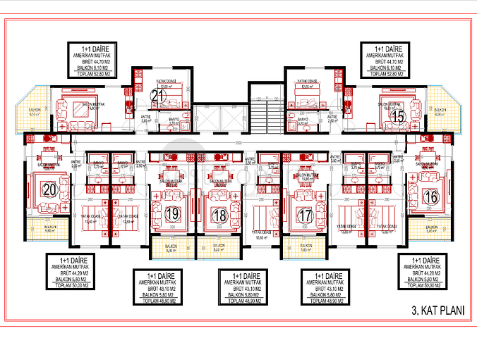 Новий житловий комплекс в районі Махмутлар