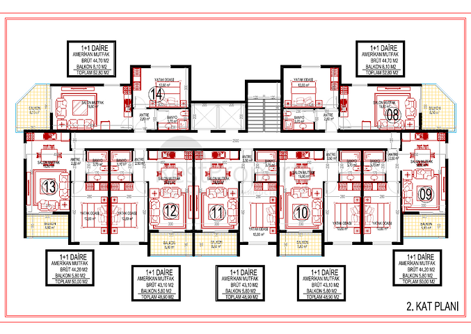Новий житловий комплекс в районі Махмутлар