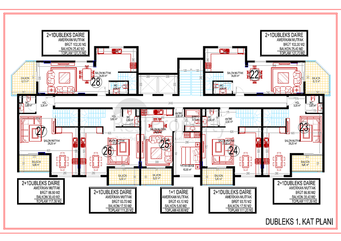 Новий житловий комплекс в районі Махмутлар