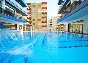 Пентхаус плануванням 2+1 на першій береговій лінії в районі Махмутлар