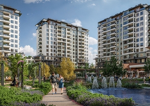 Проект в який входять приватні тераси з садом