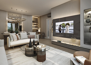 Проект в який входять приватні тераси з садом