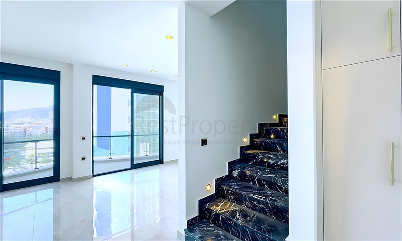 Пентхаус 2 + 1 в районі Тосмур 