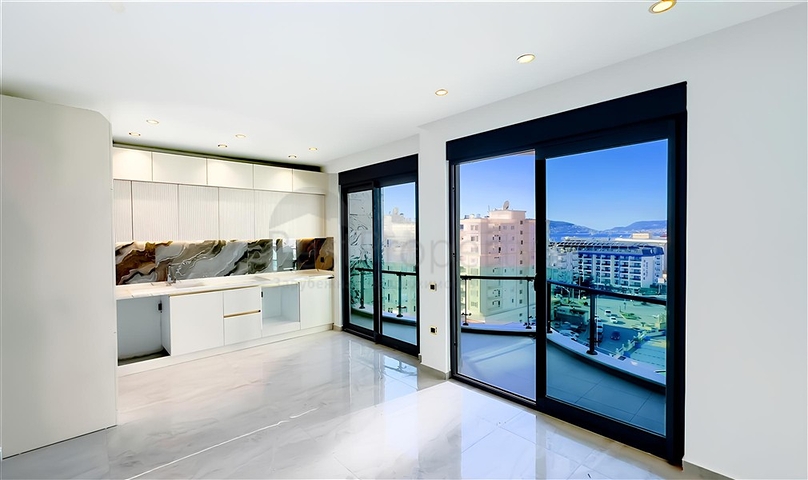 Пентхаус 2 + 1 в районі Тосмур 