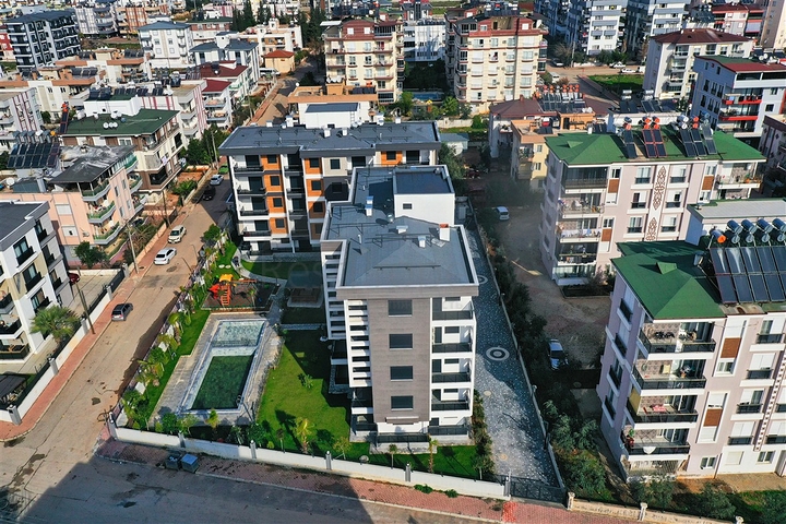 Квартири планування 2 + 1 в районі Кепез - Анталія 