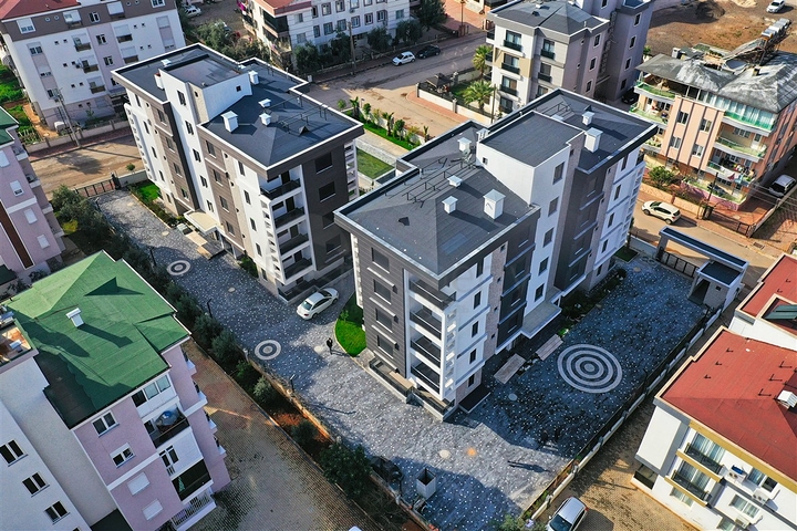 Квартири планування 2 + 1 в районі Кепез - Анталія 