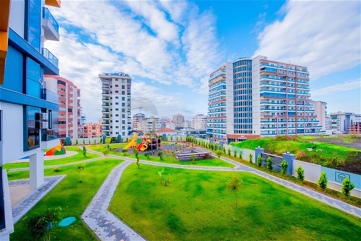 Квартира 1 + 1 в новому житловому комплексі району Махмутлар