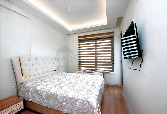 Квартира 1 + 1 в новому житловому комплексі району Махмутлар