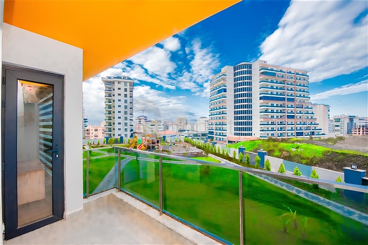 Квартира 1 + 1 в новому житловому комплексі району Махмутлар