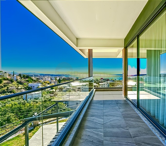 Комплекс розкішних вілл з видом на море в Авсалларі