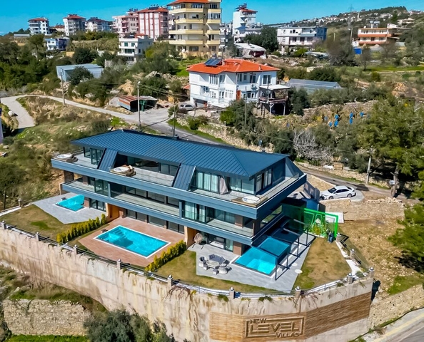 Комплекс розкішних вілл з видом на море в Авсалларі