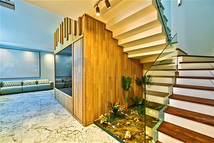 Комплекс розкішних вілл з видом на море в Авсалларі