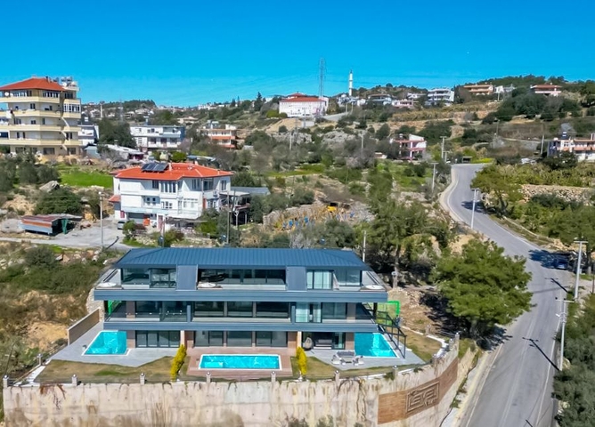 Комплекс розкішних вілл з видом на море в Авсалларі