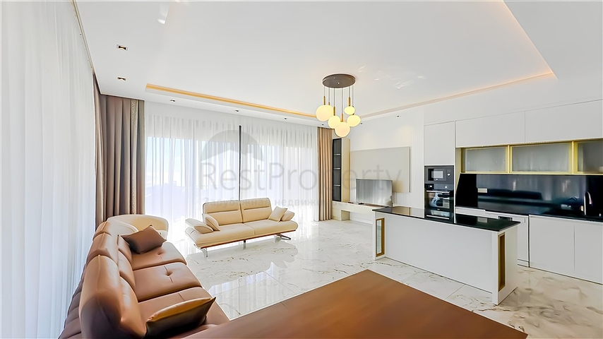 Комплекс розкішних вілл з видом на море в Авсалларі