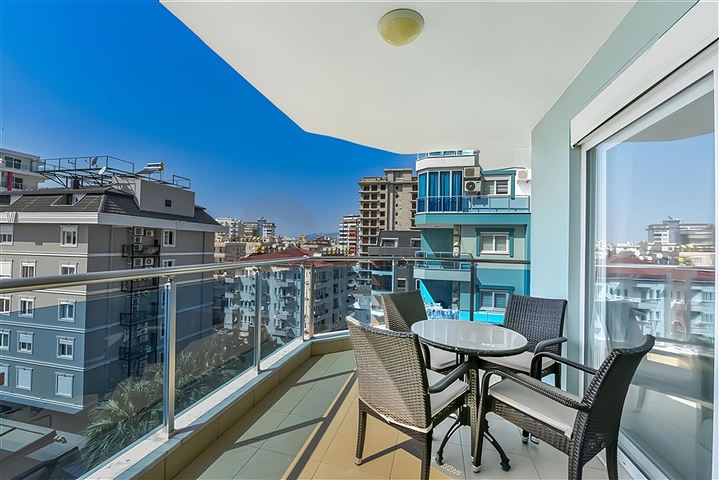 Двокімнатна квартира в Махмутларі в 350 м від моря