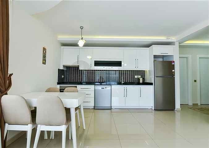 Двокімнатна квартира в Махмутларі в 350 м від моря