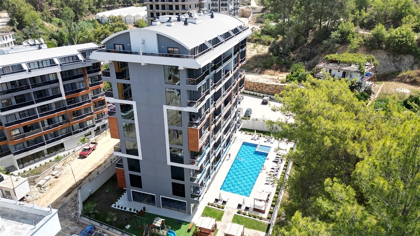 Мебльований пентхаус 2 + 1 в Авсалларі