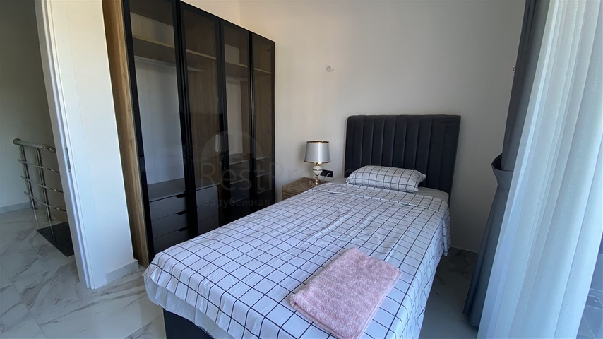 Мебльований пентхаус 2 + 1 в Авсалларі