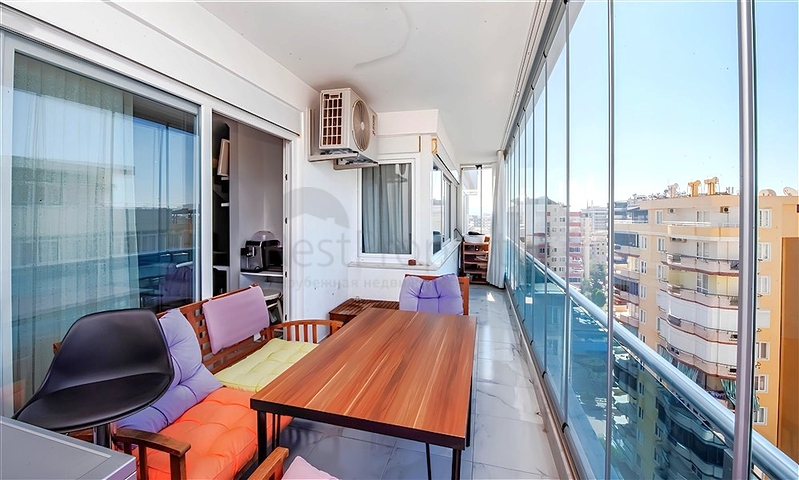 Трикімнатна квартира в районі Махмутлар в 400 м від моря