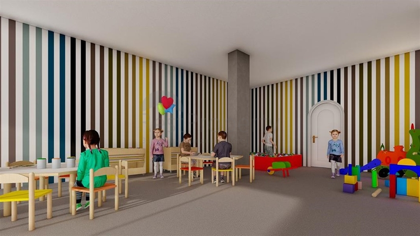 Квартира 1 + 1 в новому комплексі в Авсалларі