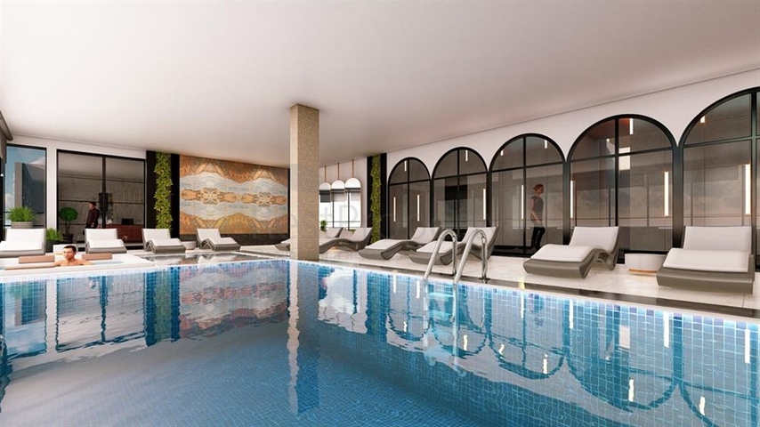 Квартира 1 + 1 в новому комплексі в Авсалларі