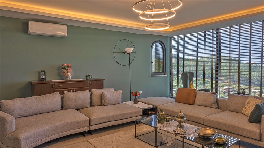 Продаж вілли 4 + 1 в Аланії біля моря / готовий будинок з меблями