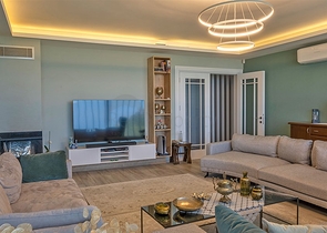 Продаж вілли 4 + 1 в Аланії біля моря / готовий будинок з меблями