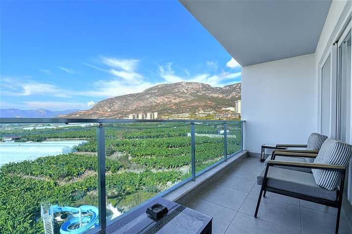 Пентхаус планування 2 + 1 в Махмутларі