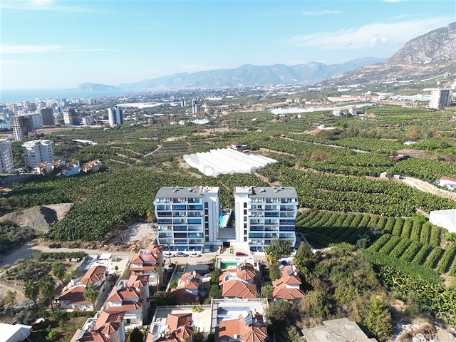 Пентхаус планування 2 + 1 в Махмутларі