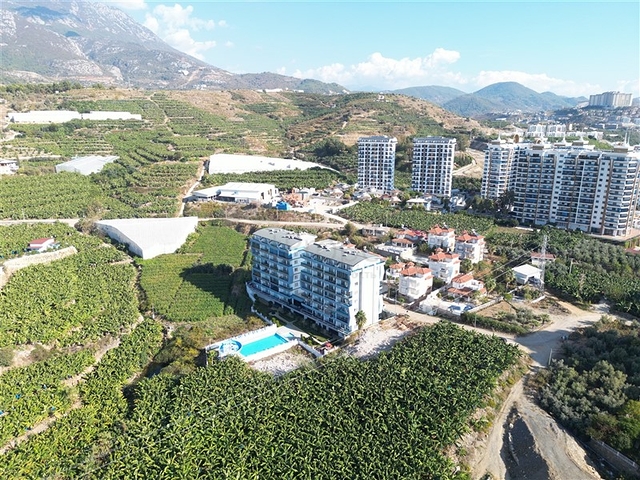 Пентхаус планування 2 + 1 в Махмутларі