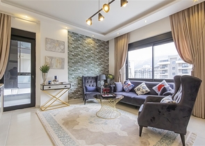 Затишна мебльована квартира 1 + 1 біля моря в розвиненому комплексі