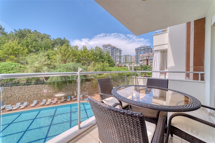 Затишна квартира 1 + 1 в Авсалларі-ідеальний вибір для відпочинку і життя біля моря