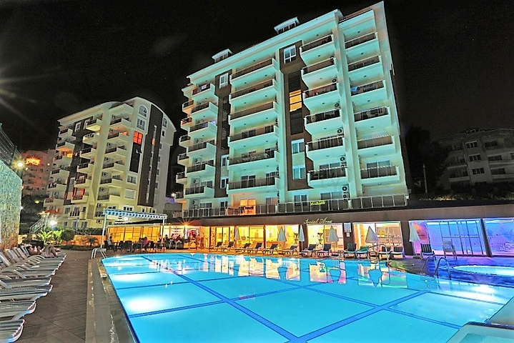 Затишна квартира 1 + 1 в Авсалларі-ідеальний вибір для відпочинку і життя біля моря