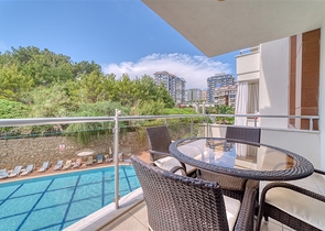 Затишна квартира 1 + 1 в Авсалларі-ідеальний вибір для відпочинку і життя біля моря