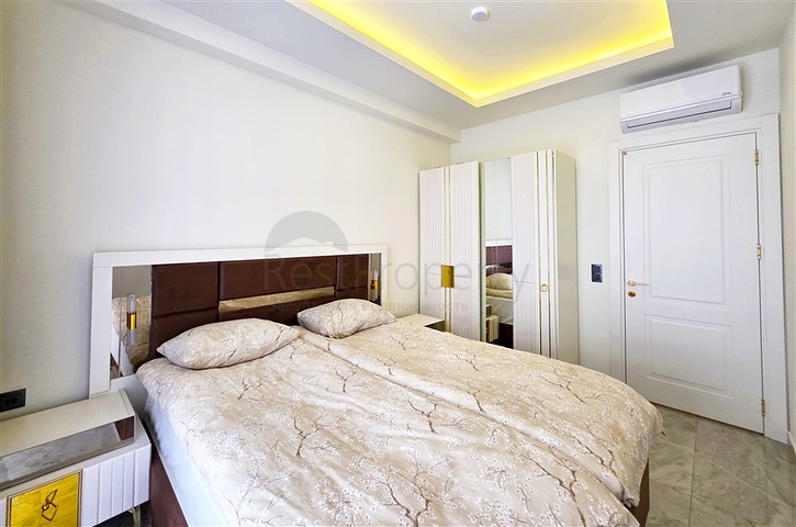 Стильна квартира 1 + 1 поруч з пляжем Клеопатра-комфорт в центрі Аланії