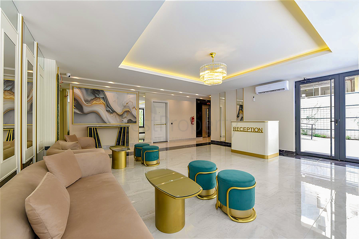 Стильна квартира 1 + 1 поруч з пляжем Клеопатра-комфорт в центрі Аланії