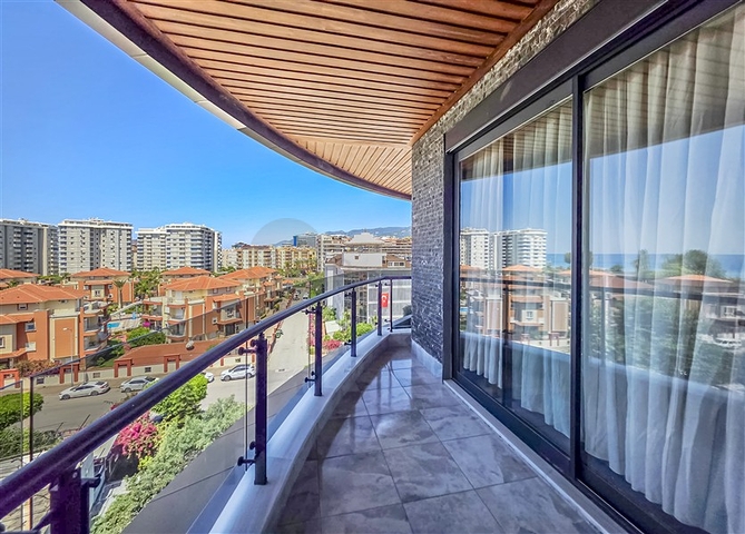 Елітний пентхаус 2 + 1 з морським видом-оренда для комфортного життя біля моря