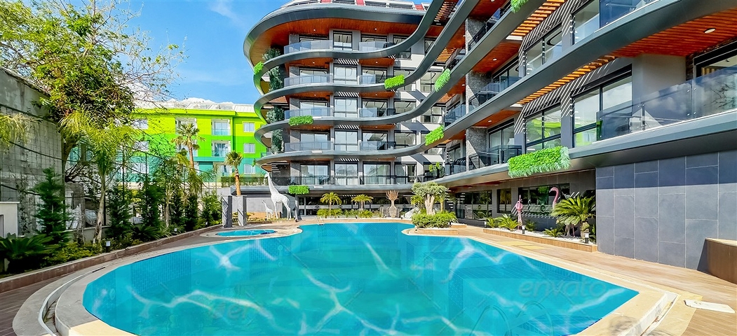 Елітний пентхаус 2 + 1 з морським видом-оренда для комфортного життя біля моря