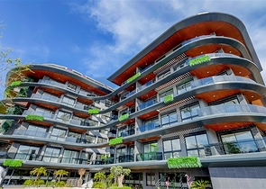 Елітний пентхаус 2 + 1 з морським видом-оренда для комфортного життя біля моря