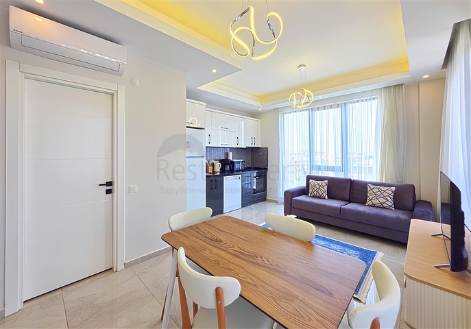 Сучасна квартира 1 + 1 в оренду в районі Оба-комфорт поруч з морем