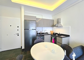 Сучасна квартира 1 + 1 в оренду-комфорт та інфраструктура в центрі Махмутлара