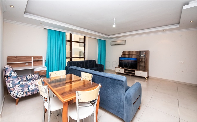  Затишна мебльована квартира з багатою інфраструктурою в мальовничому районі Авсаллар