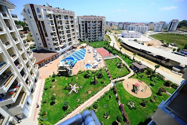  Затишна мебльована квартира з багатою інфраструктурою в мальовничому районі Авсаллар