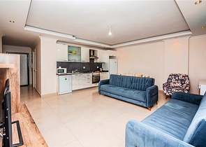  Затишна мебльована квартира з багатою інфраструктурою в мальовничому районі Авсаллар