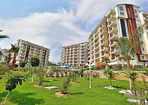  Затишна мебльована квартира з багатою інфраструктурою в мальовничому районі Авсаллар